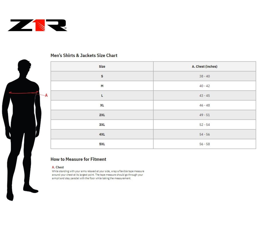 2024 Z1R Reverance Street Motorcycle Textile Jacket - Pick Size Black-242806