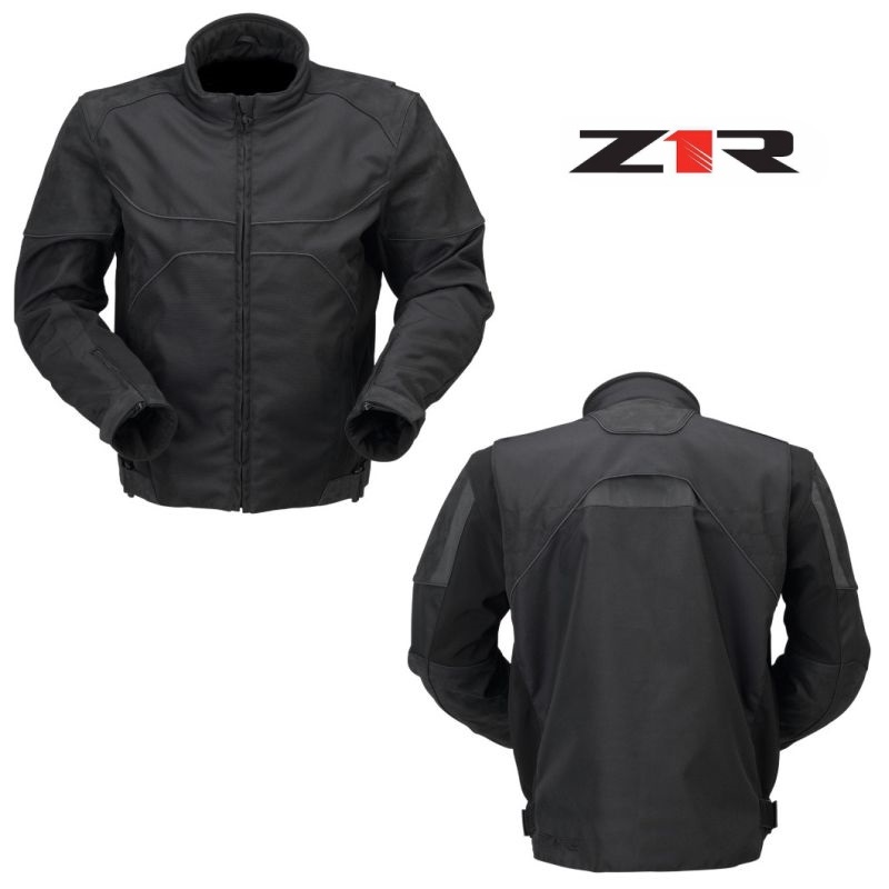 2024 Z1R Reverance Street Motorcycle Textile Jacket - Pick Size Black-0