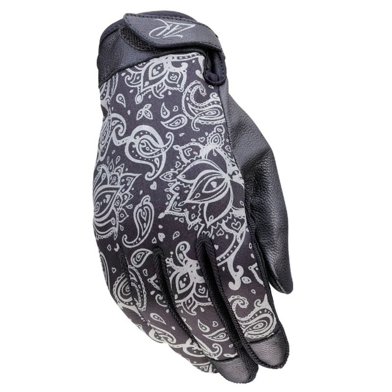 2024 Z1R Women Reflective Street Motorcycle Black Gloves - Pick Size -243618