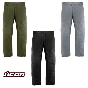 Icon PDX3 Street Motorcycle Waterproof Overpant - Pick Size/Color-0