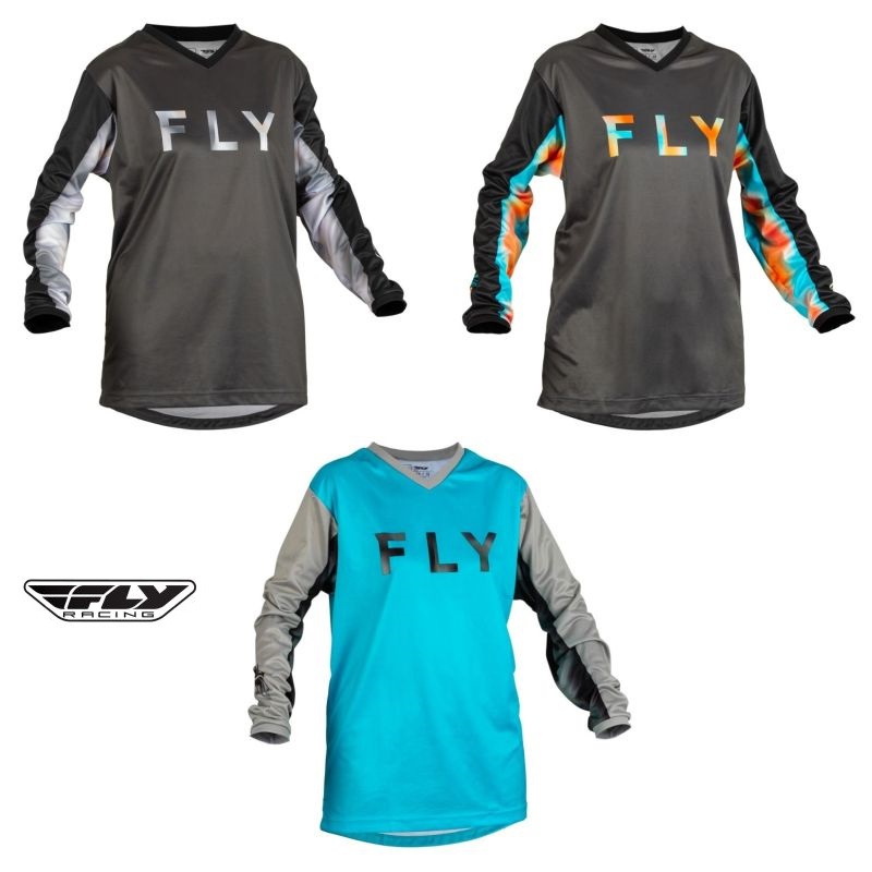 2024 Fly Racing Women F-16 Offroad Motocross Riding Jersey - Pick Size & Color-0