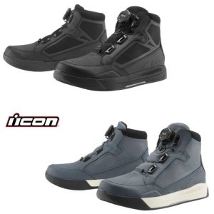 Icon Patrol 3 Waterproof Street Motorcycle Riding Boots - Pick Size & Color-0