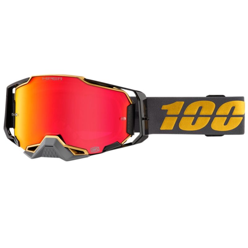 100% Armega Mirrored Lens Motocross Offroad ATV Goggles - Pick Color-256990