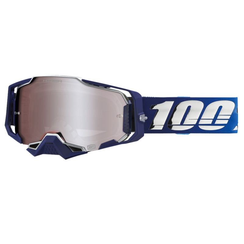 100% Armega Mirrored Lens Motocross Offroad ATV Goggles - Pick Color-248488