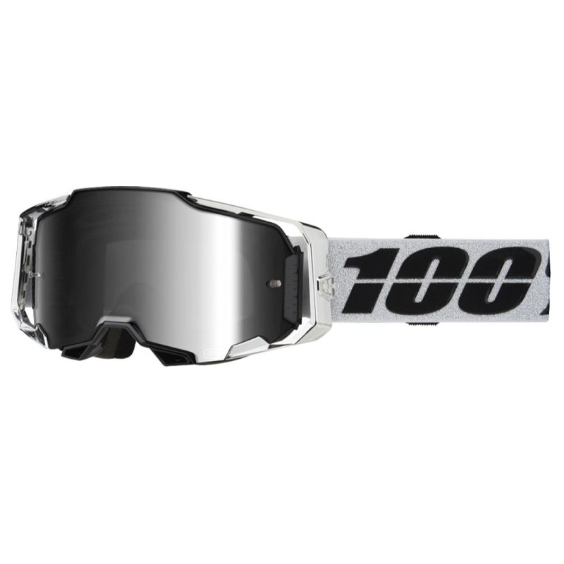 100% Armega Mirrored Lens Motocross Offroad ATV Goggles - Pick Color-248485