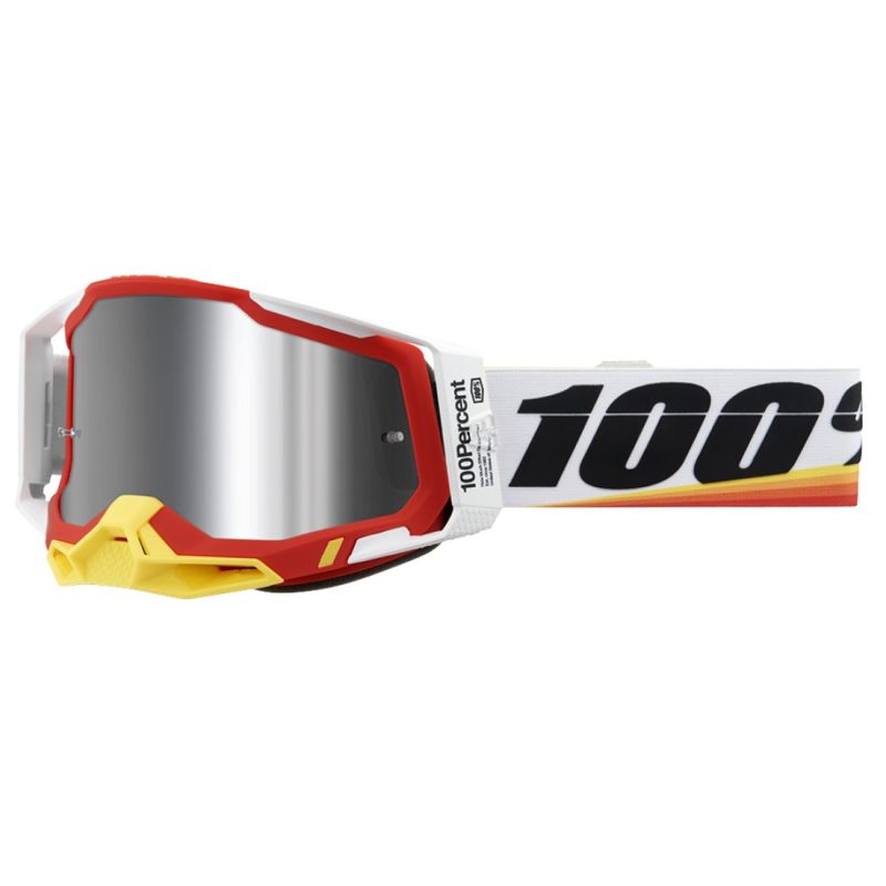 100% Racecraft 2 Mirrored Lens Motocross Offroad ATV Goggles - Pick Color-248452