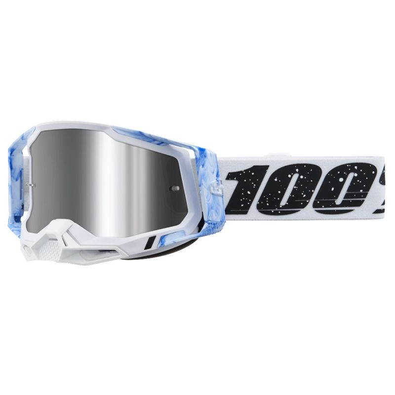 100% Racecraft 2 Mirrored Lens Motocross Offroad ATV Goggles - Pick Color-248456