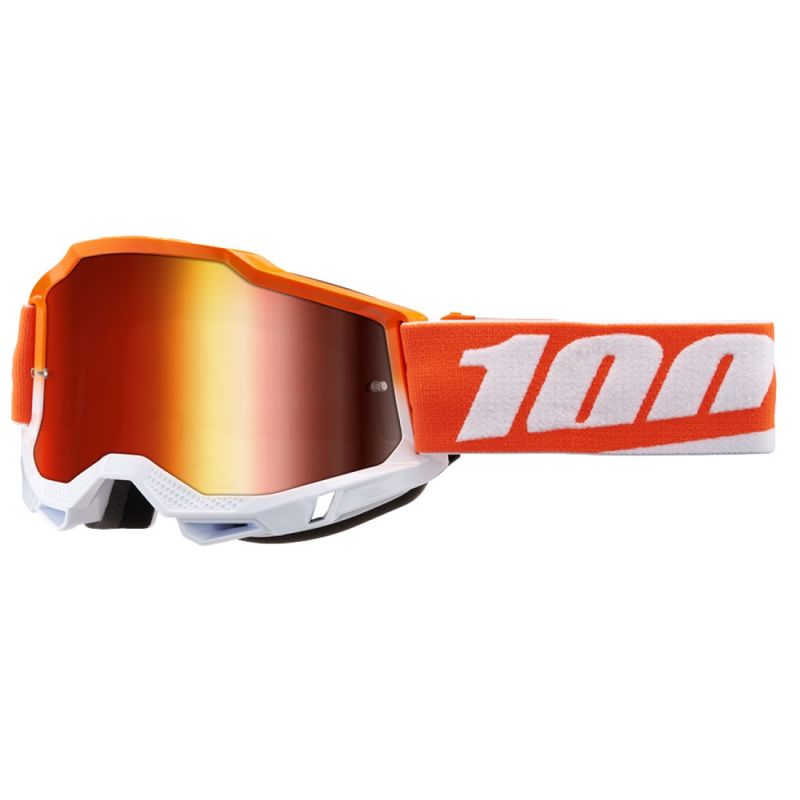100% Accuri 2 Mirrored Lens Motocross Offroad ATV Goggles - Pick Color-248508