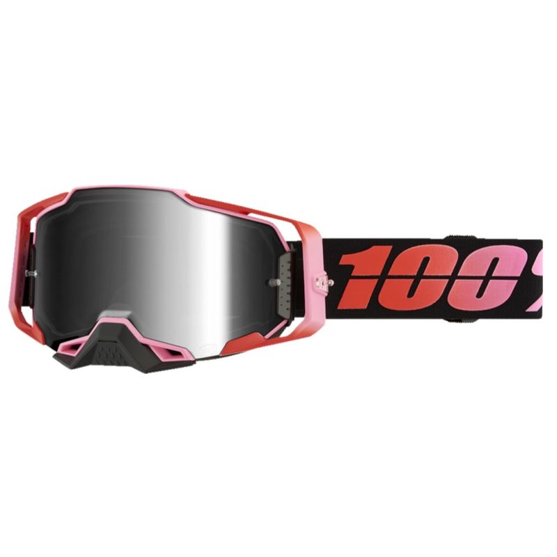 100% Armega Mirrored Lens Motocross Offroad ATV Goggles - Pick Color-256891