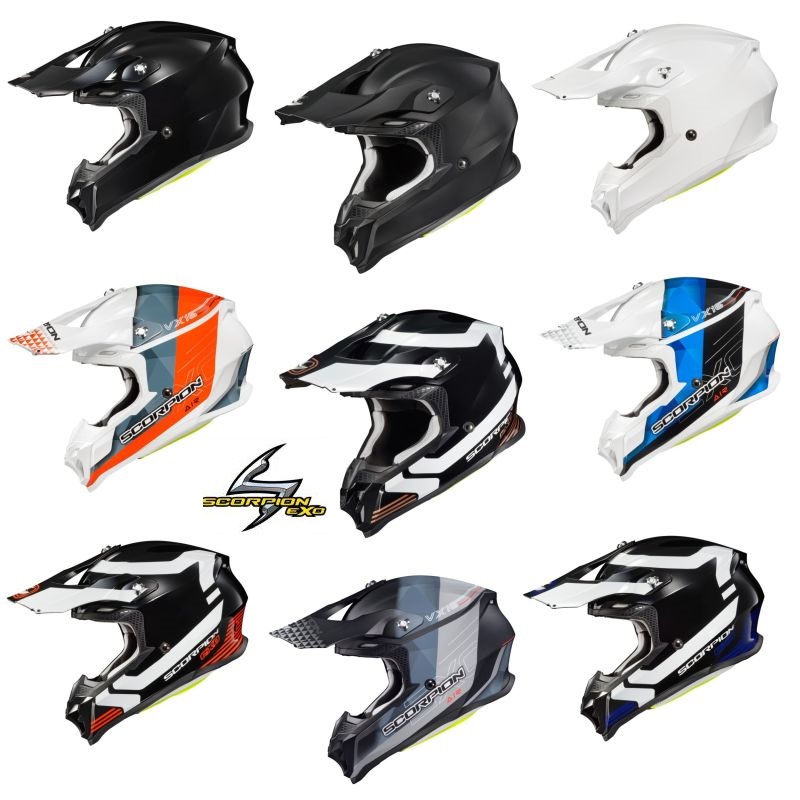 Scorpion Exo VX-16 MX Motocross Offroad ATV Helmet - Pick Size & Color-0