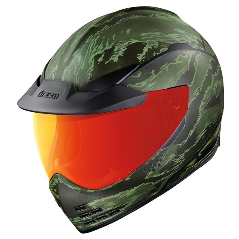 Icon Domain Full Face Street Motorcycle Riding Helmet - Pick Size & Color-250008