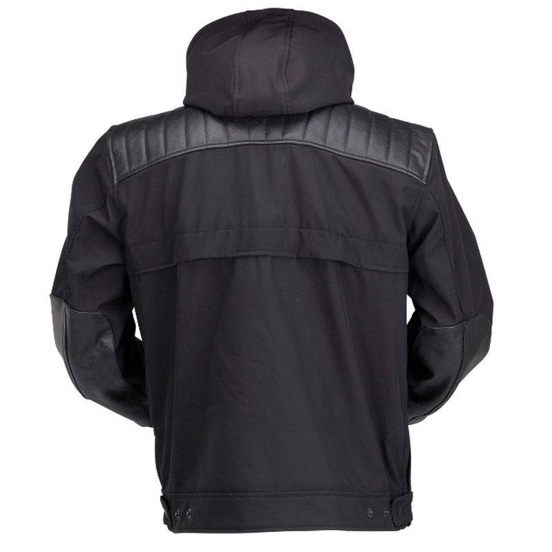 Z1R Armored Textile/Leather Street Motorcycle Black/Red Jacket - Pick Size-249513