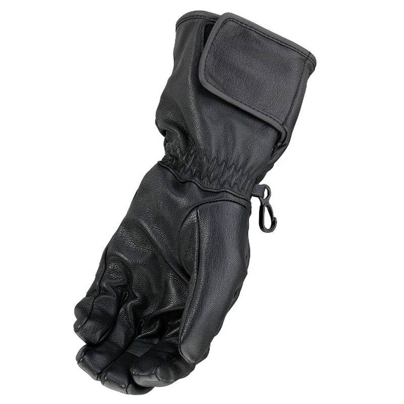 2024 Z1R Women Recoil 2 Motorcycle Riding Leather Black Gloves - Pick Size-249757