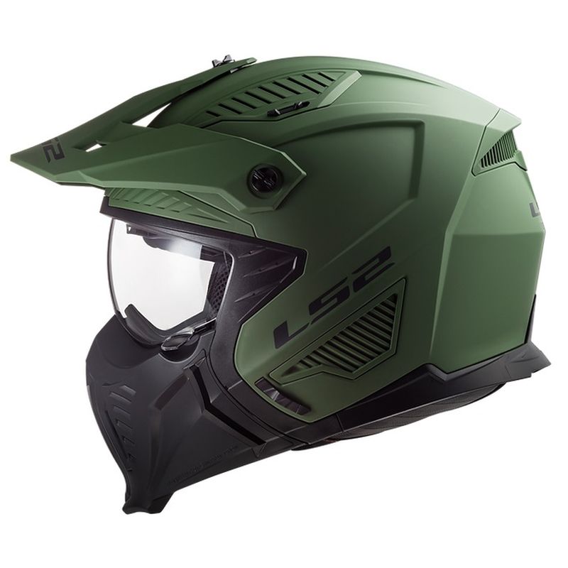 2024 LS2 Drifter Open Face Convertible Street Motorcycle Helmet - Pick Size/Color-249369