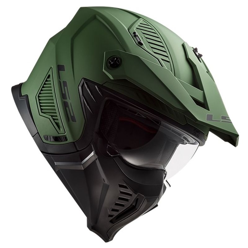 2024 LS2 Drifter Open Face Convertible Street Motorcycle Helmet - Pick Size/Color-249371