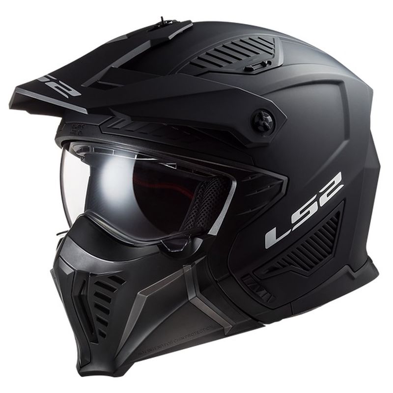 2024 LS2 Drifter Open Face Convertible Street Motorcycle Helmet - Pick Size/Color-249376
