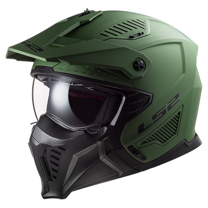 2024 LS2 Drifter Open Face Convertible Street Motorcycle Helmet - Pick Size/Color-249368