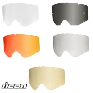 Icon Airflite Replacement Lens for ICON Airflite goggles - Pick Color-0