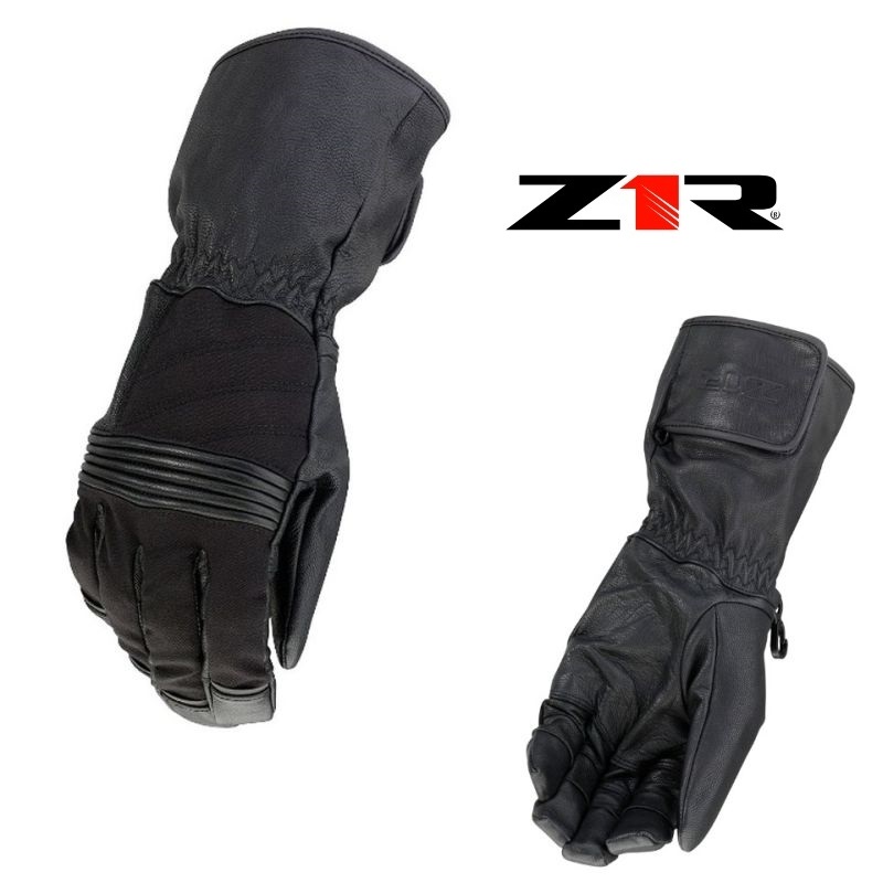 2024 Z1R Recoil 2 Street Motorcycle Riding Leather Gloves - Pick Size-0