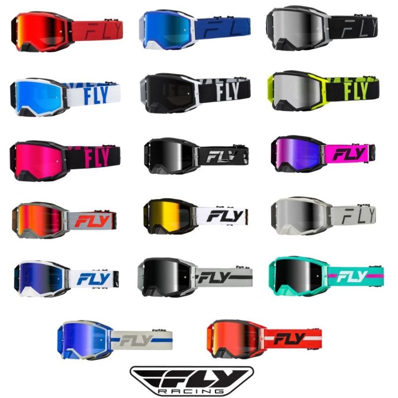 Fly Racing Zone Pro Motocross Offroad ATV Goggles - Pick Color-0