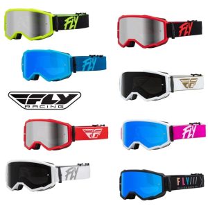 2024 Fly Racing Zone Motocross Offroad ATV Goggles - Pick Color-0