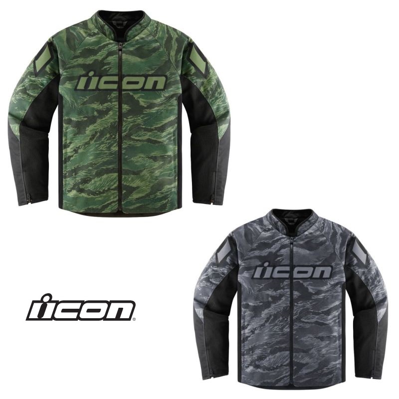 Icon Hooligan CE Tiger's Blood Textile Street Motorcycle Jacket-0