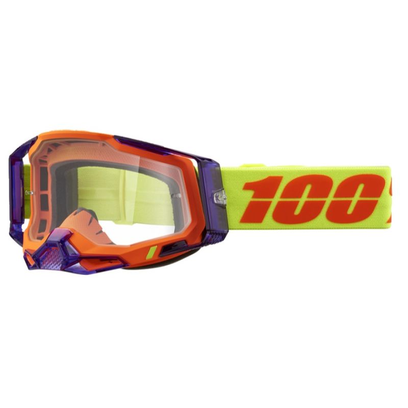 2024 100% Racecraft 2 Clear Lens MX Motocross Offroad ATV Goggles - Pick Color-252617