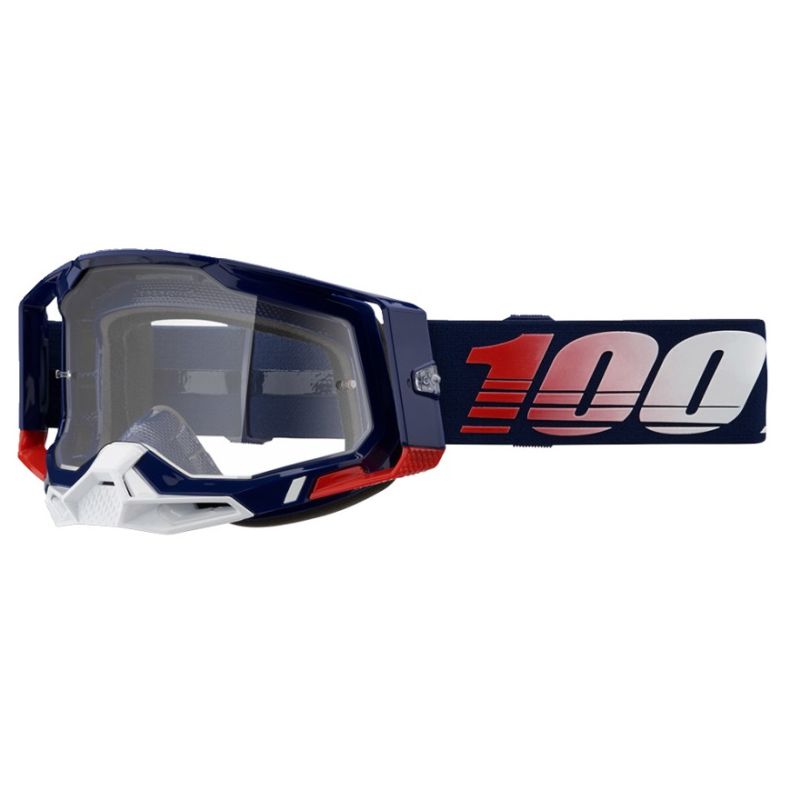 2024 100% Racecraft 2 Clear Lens MX Motocross Offroad ATV Goggles - Pick Color-252619