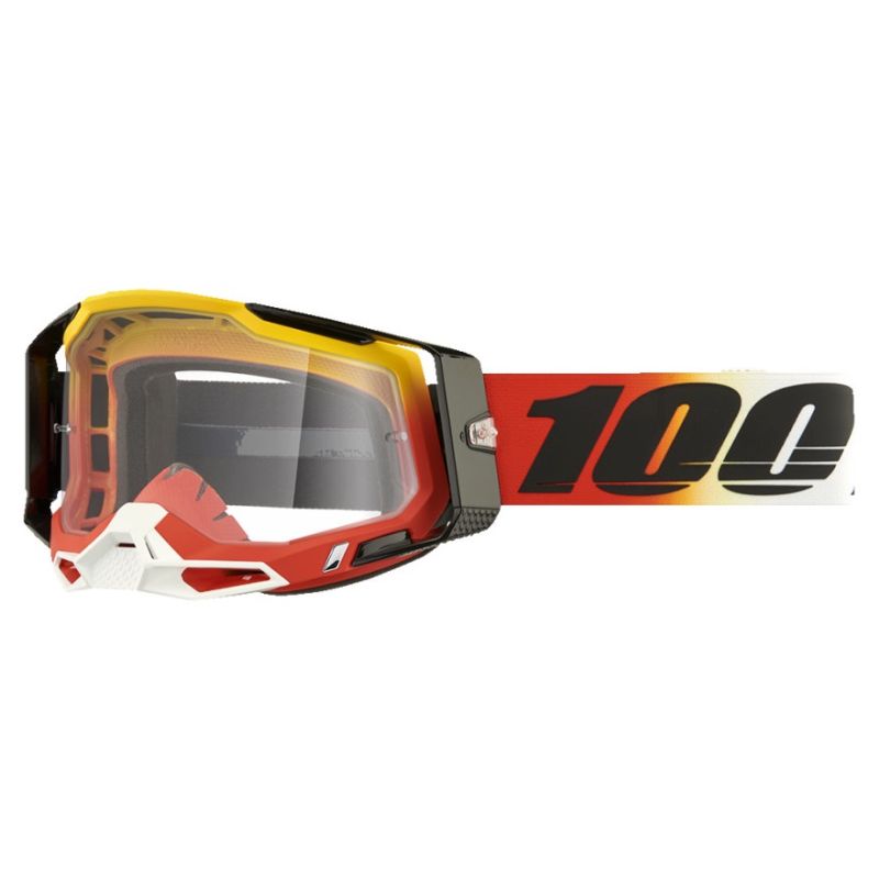 2024 100% Racecraft 2 Clear Lens MX Motocross Offroad ATV Goggles - Pick Color-252623