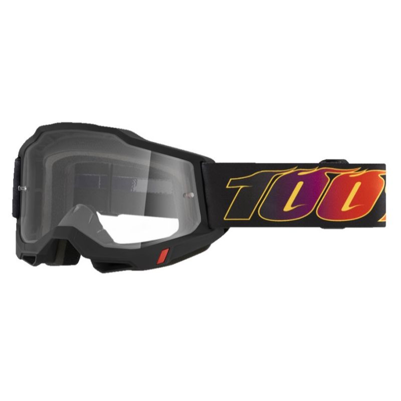 2024 100% Accuri 2 Clear Lens MX Motocross Offroad ATV Goggles - Pick Color-252641