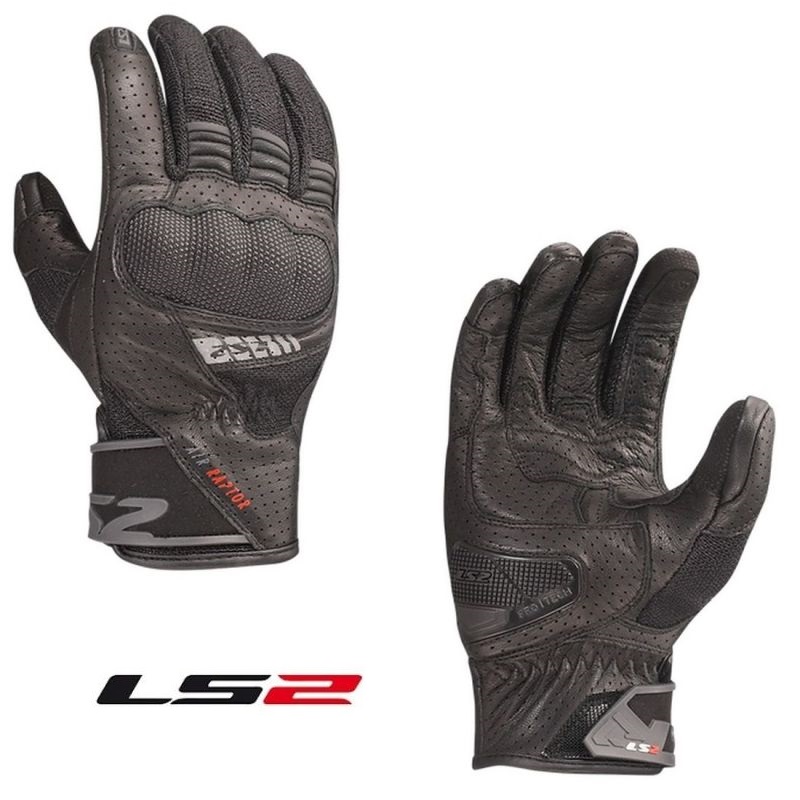 2024 LS2 Air Raptor Street Motorcycle Sport Gloves - Pick Size -0