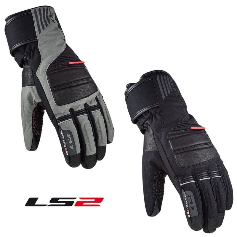 2024 LS2 Frost Street Motorcycle Touring Gloves - Pick Size & Color-0