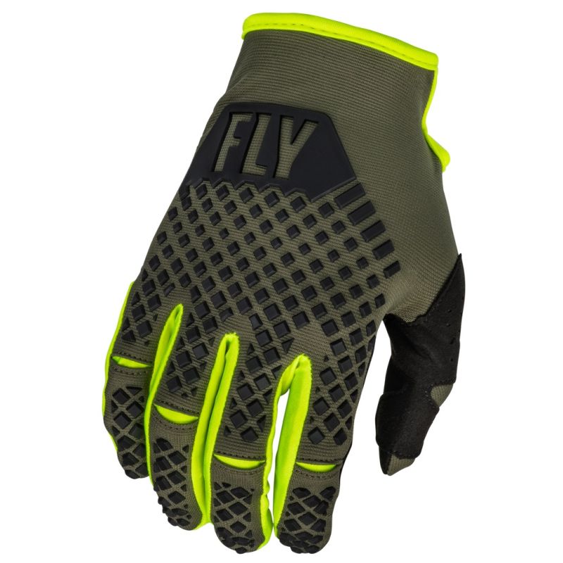 2024 Fly Racing Youth/Kids Kinetic Offroad Motocross Gloves - Pick Size/Color-253688