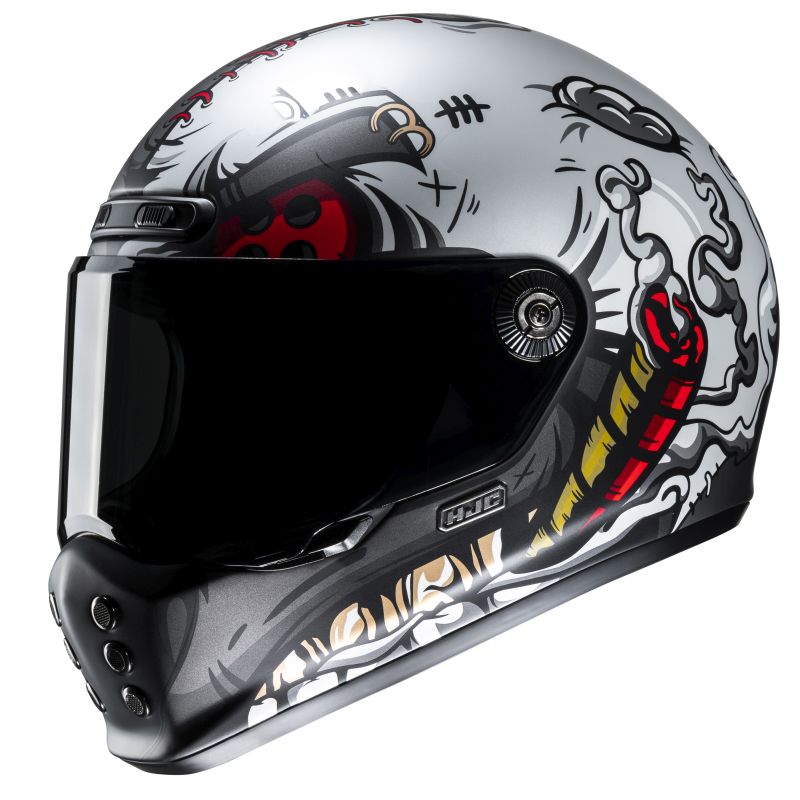 HJC V10 Full Face Street Motorcycle Riding Helmet - Pick Size & Color-267973