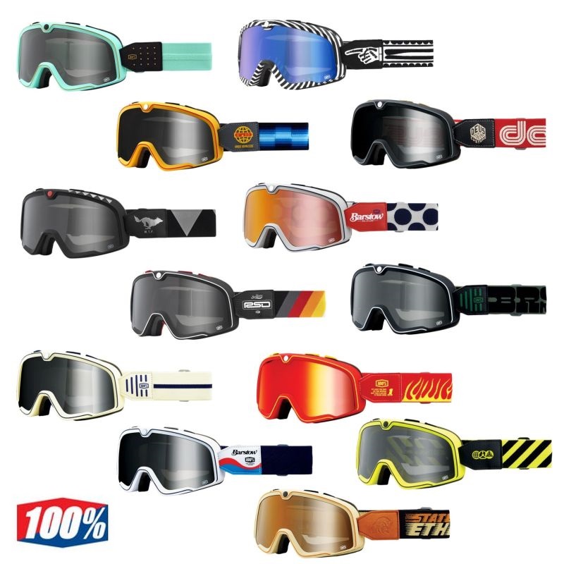 2024 100% Barstow MX Motocross Offroad ATV Goggles - Pick Color-0