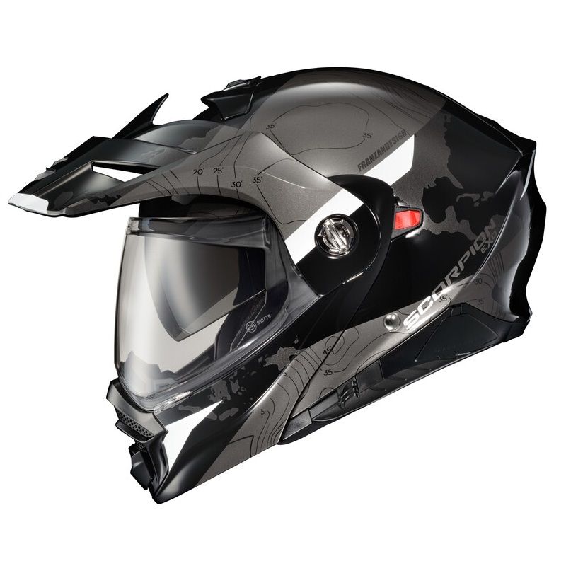 Scorpion EXO-AT960 Modular Adventure Touring/Dual Sport Helmet-256340