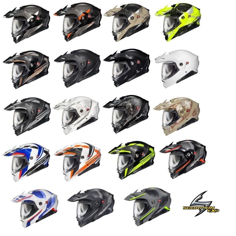Scorpion EXO-AT960 Modular Adventure Touring/Dual Sport Helmet-0