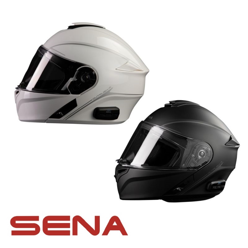 Sena Outrush R Bluetooth Modular Street Motorcycle Helmet - Pick Size/Color-0