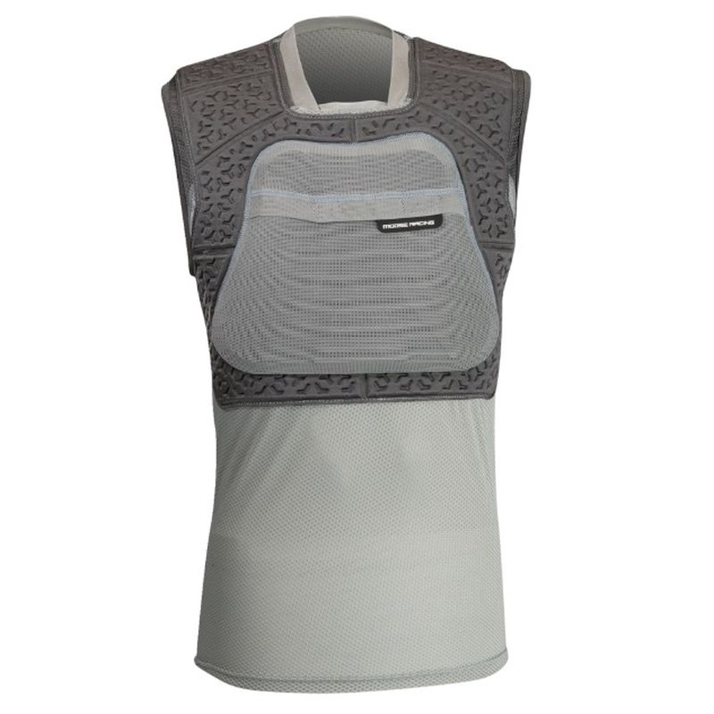 Moose Racing XCR Motocross Offroad Vest Chest Protector Grey - Pick Size-258700