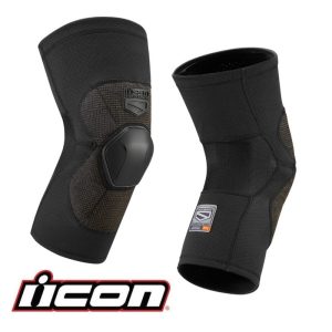 2024 Icon Field Armor Street Motorcycle Riding Knee Guards-0