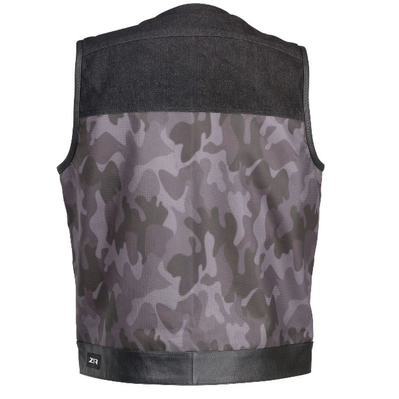 2024 Z1R Nightfire Camo Men Street Motorcycle Vest - Pick Size/Color-259871