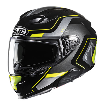 HJC F71 Full Face Street Motorcycle Riding Helmet - Pick Size & Color-259009