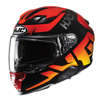 HJC F71 Full Face Street Motorcycle Riding Helmet - Pick Size & Color-259013