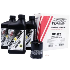 Klotz Full Synthetic Oil Change Kit 5W-50 Polaris RZR900 14-20,Ranger 1000 17+-0