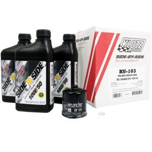 Klotz Full Synthetic Oil Change Kit 10W-50 Polaris Polaris RZR XP Turbo 2019+-0