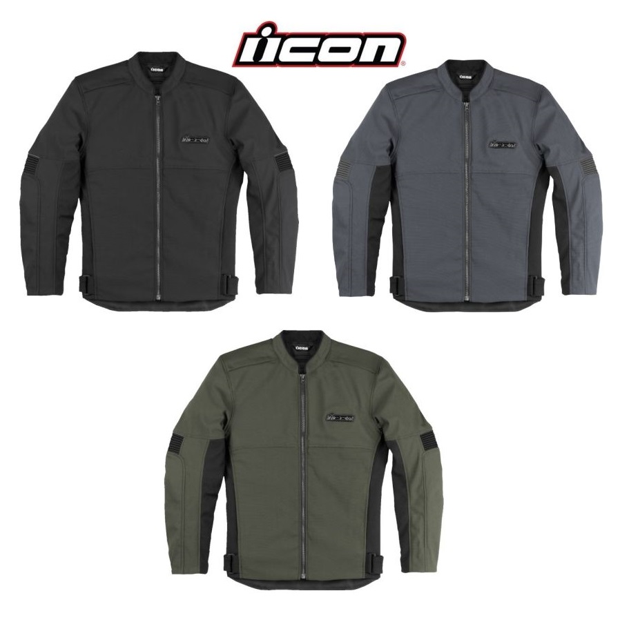 2024 Icon Slabtowne CE Men Street Motorcycle Jacket - Pick Size/Color-0