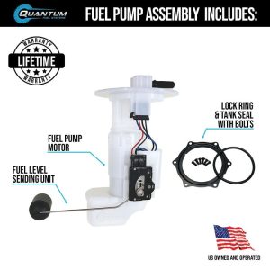 QFS Fuel Pump Module Assembly Kawasaki KVF 750 Brute Force EPS 4x4i 2012-2022-0