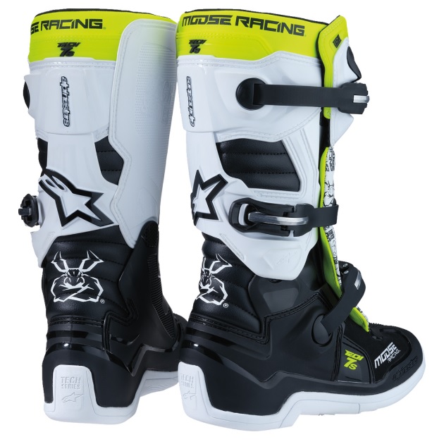 Moose Racing Tech 7S Youth/Kids MX Motocross Offroad Boots Pick Size/Color-261513