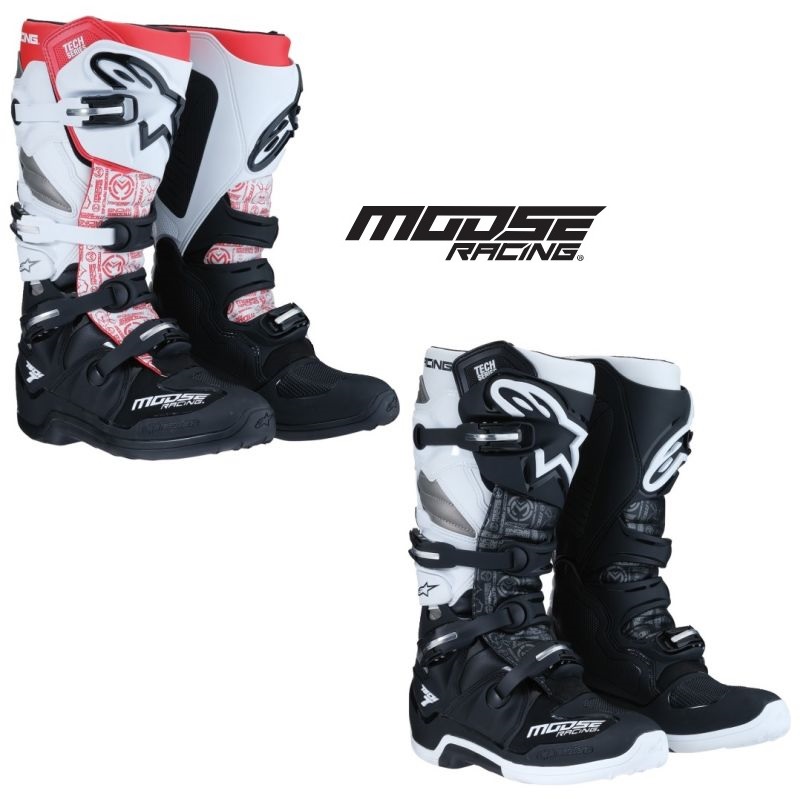 2024 Moose Racing Tech 7 Adult MX Motocross Offroad ATV Boots - Pick Size/Color-0