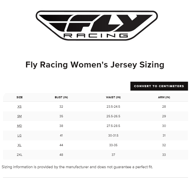2024 Fly Racing Lite Women MX Motocross Offroad ATV Jersey - Pick Size/Color-262742